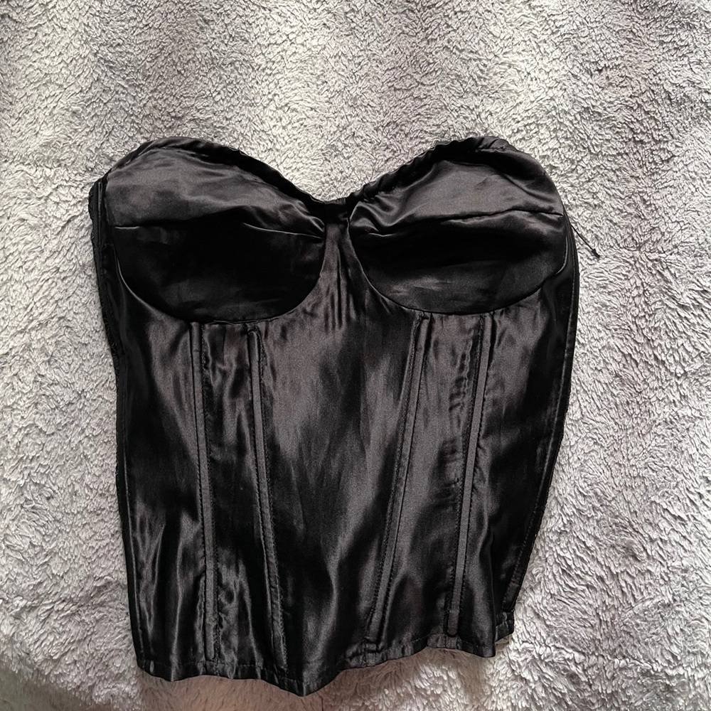 Black corset top!